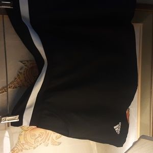 Black Adidas pull on skort
